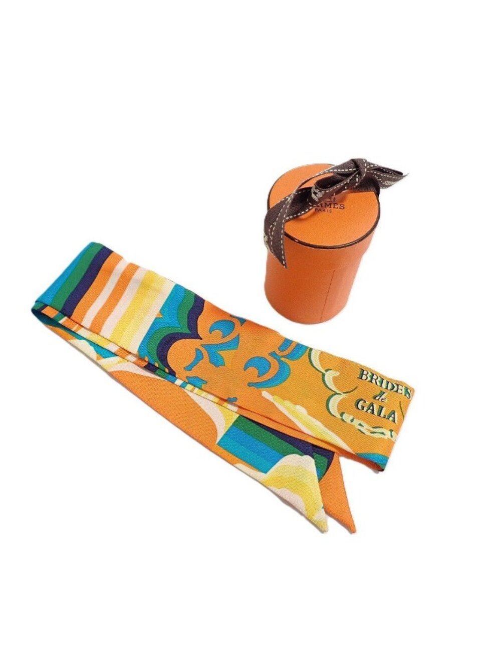 Hermes Scarf Orange - Picture 10 of 10